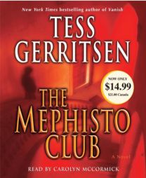 The Mephisto Club by Tess Gerritsen Paperback Book
