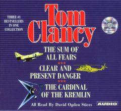Tom Clancy (Three #1 Bestsellers in One Collection: The Cardinal Of The Kremlin, Clear and Present Danger, The Sum Of All Fears) by Tom Clancy Paperback Book