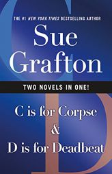 C Is for Corpse & D Is for Deadbeat (Kinsey Millhone Alphabet Mysteries) by Sue Grafton Paperback Book