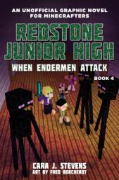 When Endermen Attack: Redstone Junior High #4 by Cara J. Stevens Paperback Book