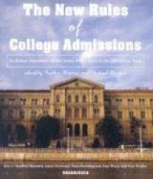 The New Rules of College Admissions by Stephen Kramer Paperback Book